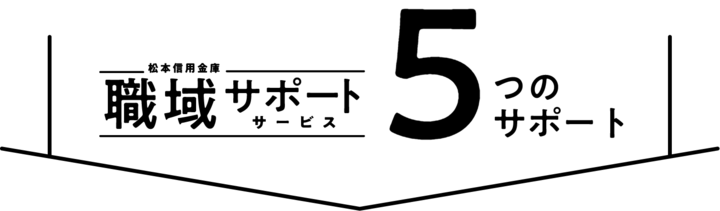 職域サポートサービス5つのサポート